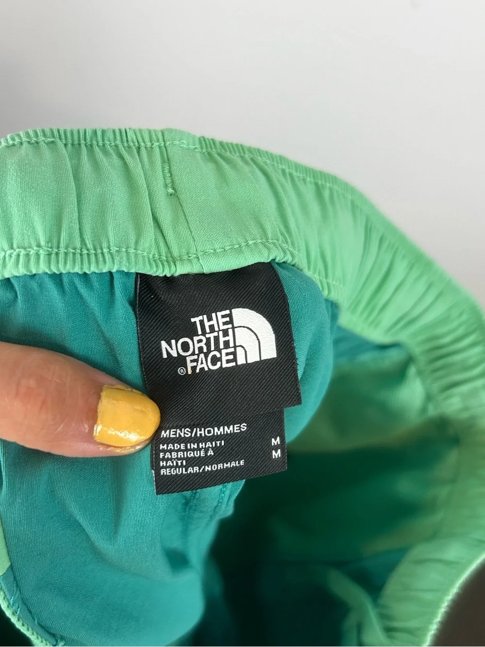 The North Face Class V Pull On Shorts Men's Size Medium Blue/Green